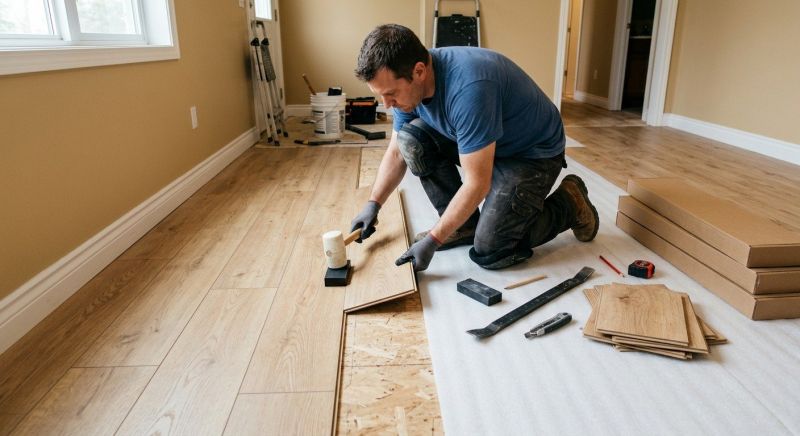 Laminate Floor Remodeling in Windsor, CO