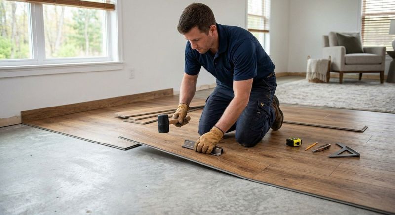 Luxury Vinyl Tile Installation in Nunn, CO