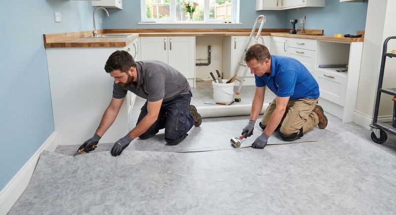 Sheet Linoleum Installation in Windsor, CO